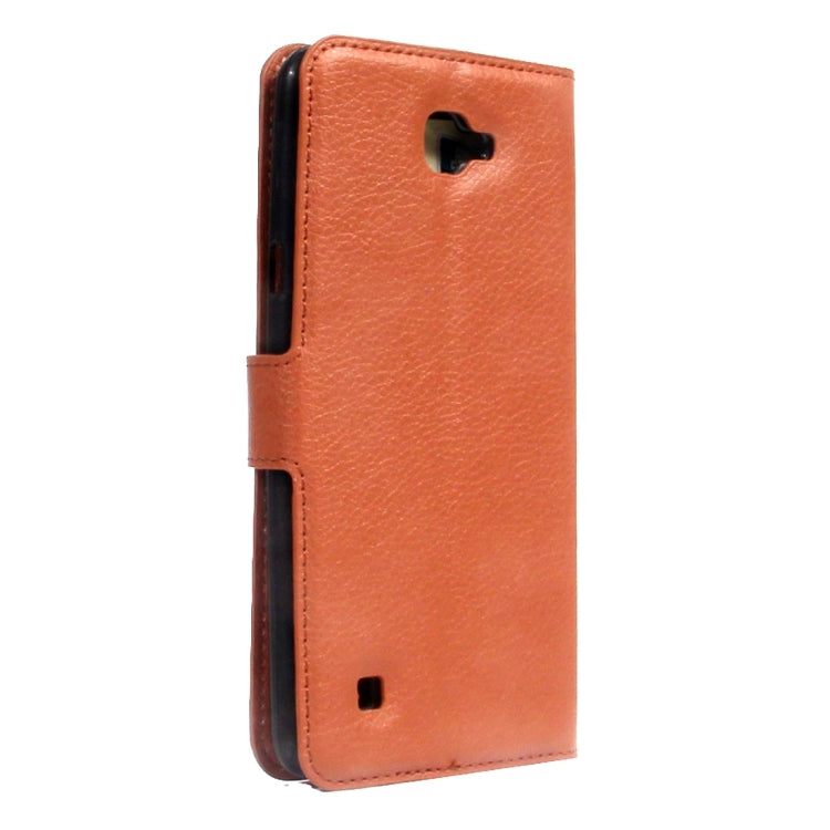 For LG X Max & X5 Litchi Texture Horizontal Flip Leather Case with Magnetic Buckle & Holder & Card Slots & Wallet