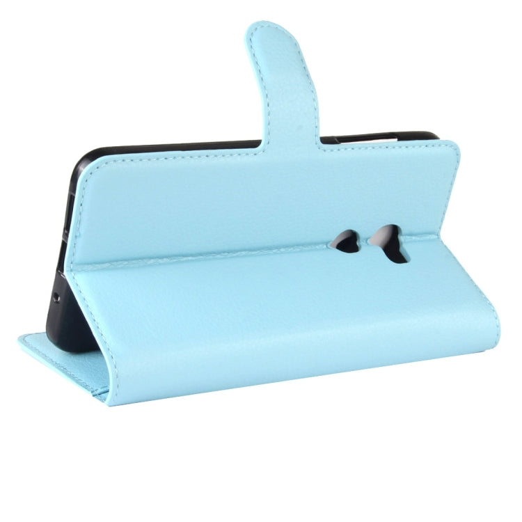 For HTC One X10 Litchi Texture Horizontal Flip Leather Case with Magnetic Buckle & Holder & Card Slots & Wallet