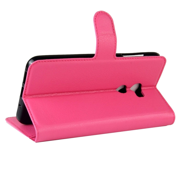 For HTC One X10 Litchi Texture Horizontal Flip Leather Case with Magnetic Buckle & Holder & Card Slots & Wallet