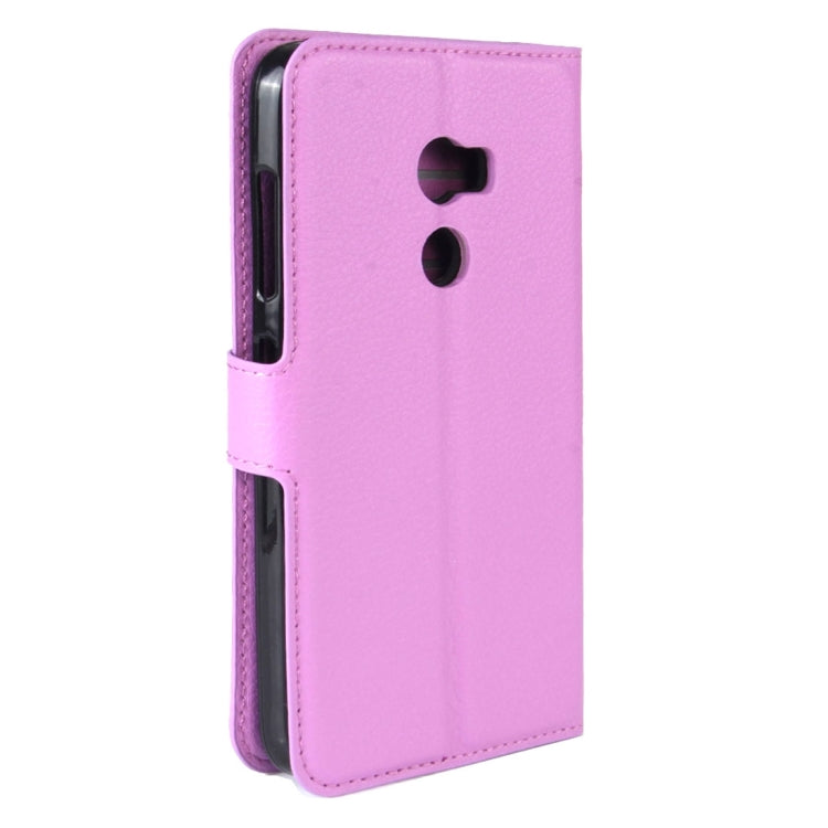 For HTC One X10 Litchi Texture Horizontal Flip Leather Case with Magnetic Buckle & Holder & Card Slots & Wallet