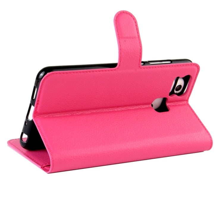 For ASUS ZenFone 3 Zoom / ZE553KL Litchi Texture Horizontal Flip Leather Case with Magnetic Buckle & Holder & Card Slots & Wallet