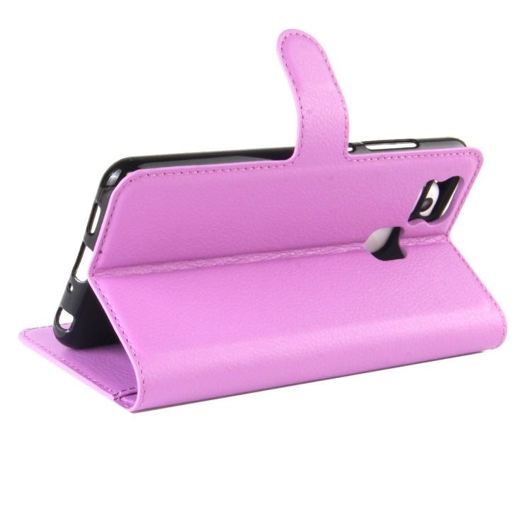 For ASUS ZenFone 3 Zoom / ZE553KL Litchi Texture Horizontal Flip Leather Case with Magnetic Buckle & Holder & Card Slots & Wallet