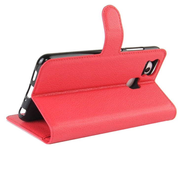 For ASUS ZenFone 3 Zoom / ZE553KL Litchi Texture Horizontal Flip Leather Case with Magnetic Buckle & Holder & Card Slots & Wallet