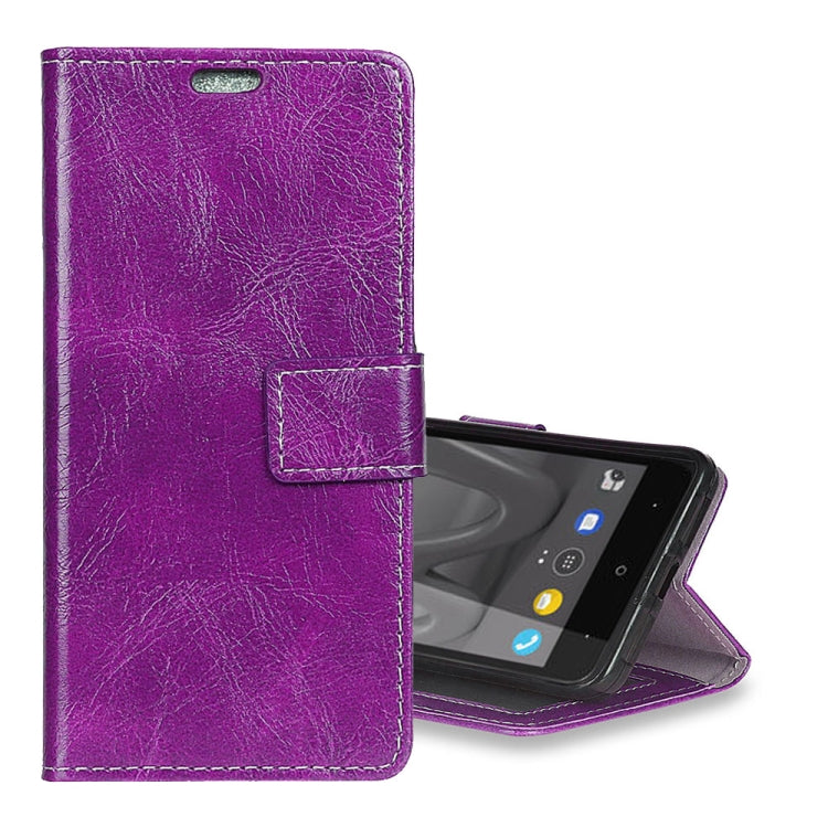 Wiko  LENNY 4  Retro Crazy Horse Texture Horizontal Flip Leather Case with Holder & Card Slots & Wallet & Photo Frame