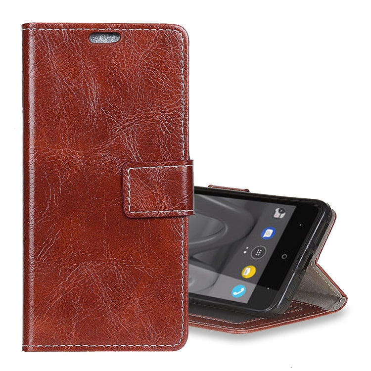 Wiko  LENNY 4  Retro Crazy Horse Texture Horizontal Flip Leather Case with Holder & Card Slots & Wallet & Photo Frame
