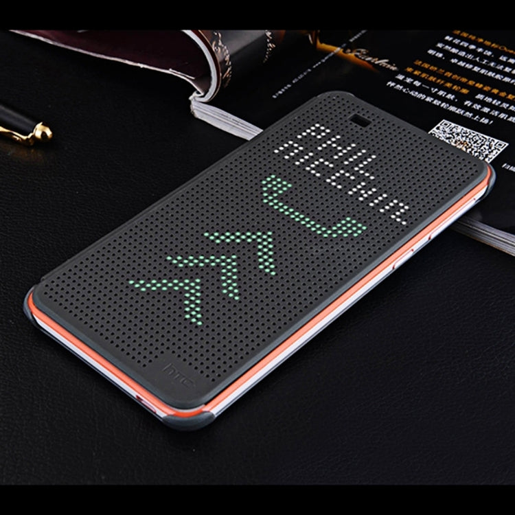 For HTC One X9 Smart Horizontal Flip Dot View Case with Sleep and Wake-up Function
