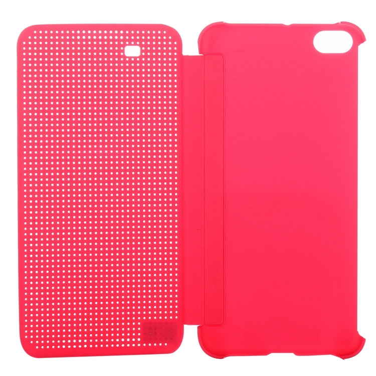 For HTC One X9 Smart Horizontal Flip Dot View Case with Sleep and Wake-up Function