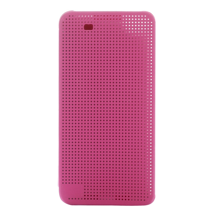 For HTC One X9 Smart Horizontal Flip Dot View Case with Sleep and Wake-up Function