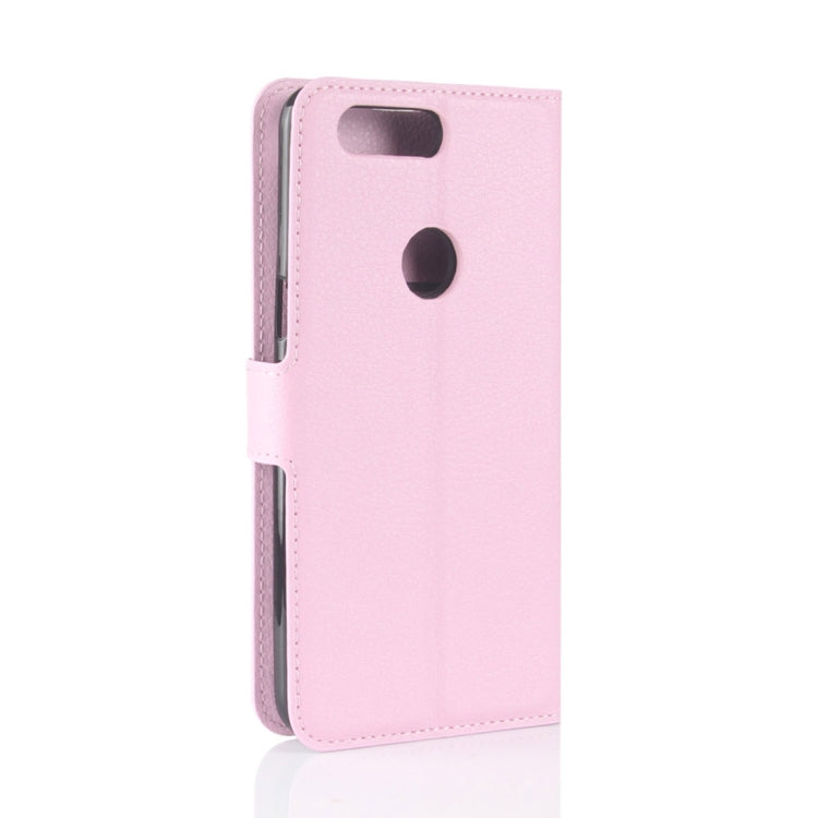 For OnePlus 5T Litchi Texture Horizontal Flip PU Leather Case with Holder & Card Slots & Wallet