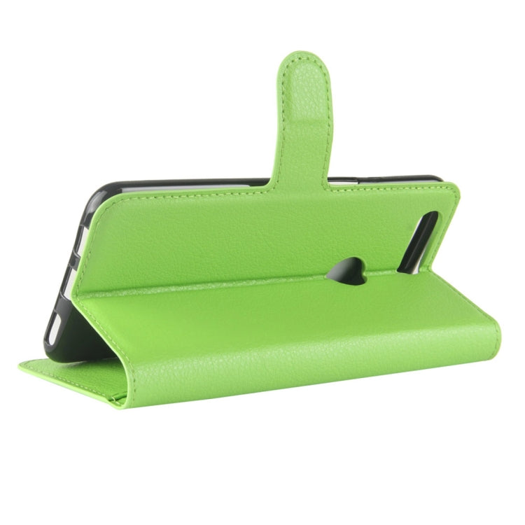 For OnePlus 5T Litchi Texture Horizontal Flip PU Leather Case with Holder & Card Slots & Wallet