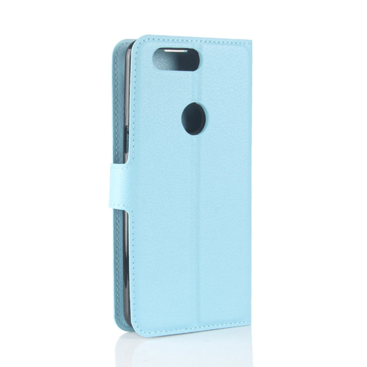 For OnePlus 5T Litchi Texture Horizontal Flip PU Leather Case with Holder & Card Slots & Wallet