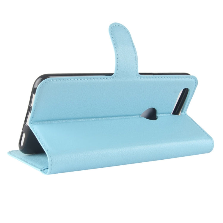 For OnePlus 5T Litchi Texture Horizontal Flip PU Leather Case with Holder & Card Slots & Wallet