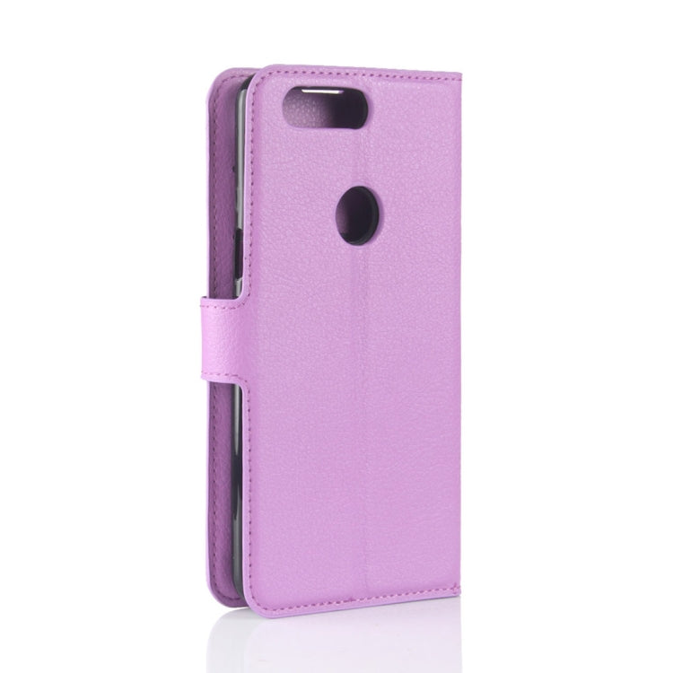 For OnePlus 5T Litchi Texture Horizontal Flip PU Leather Case with Holder & Card Slots & Wallet