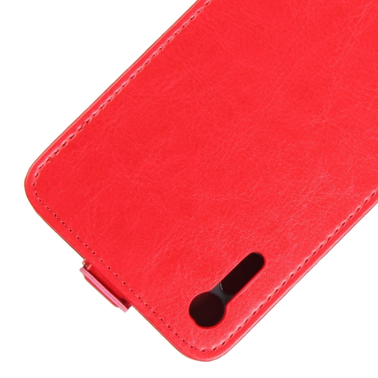 For Sony Xperia XZs / XZ Crazy Horse Texture Vertical Flip Leather Case with Card Slot & Photo Frame