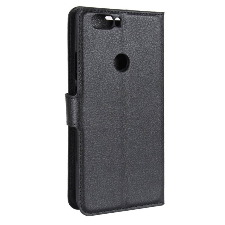 For ZTE  Nubia Z17 Litchi Texture Horizontal Flip Leather Case with Holder & Card Slots & Wallet