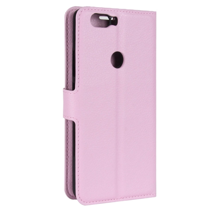 For ZTE  Nubia Z17 Litchi Texture Horizontal Flip Leather Case with Holder & Card Slots & Wallet