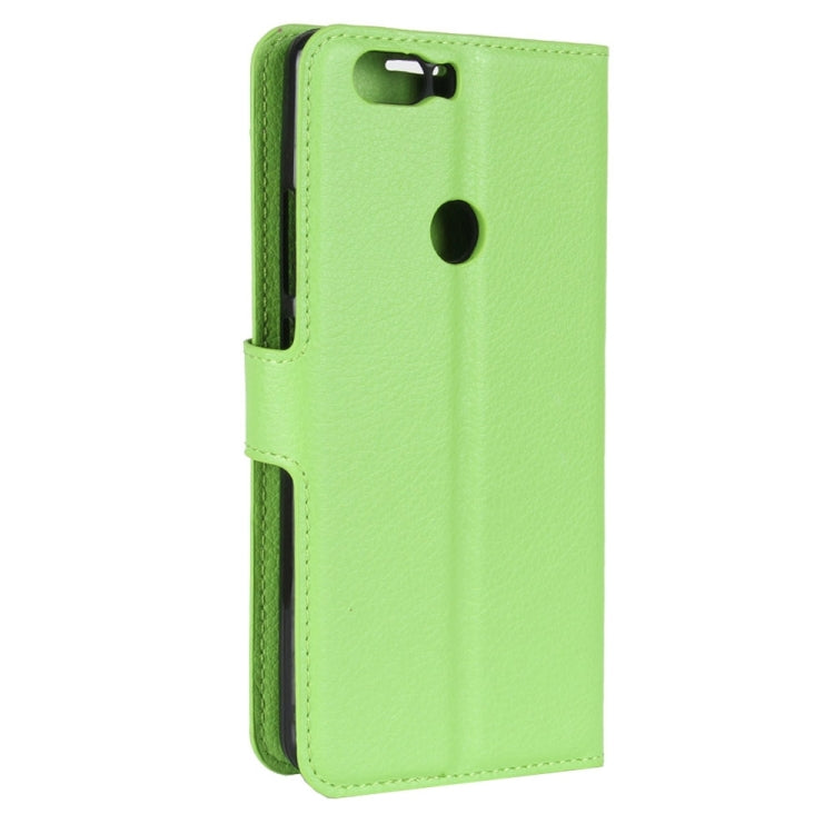 For ZTE  Nubia Z17 Litchi Texture Horizontal Flip Leather Case with Holder & Card Slots & Wallet