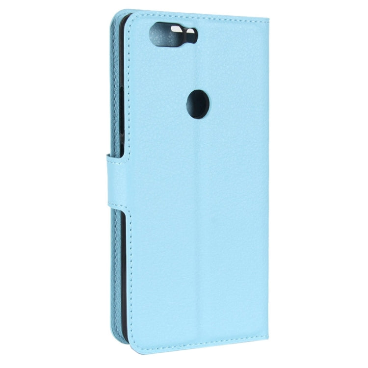 For ZTE  Nubia Z17 Litchi Texture Horizontal Flip Leather Case with Holder & Card Slots & Wallet