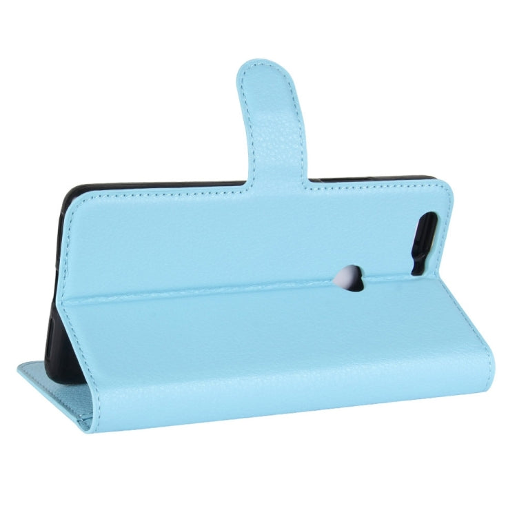 For ZTE  Nubia Z17 Litchi Texture Horizontal Flip Leather Case with Holder & Card Slots & Wallet