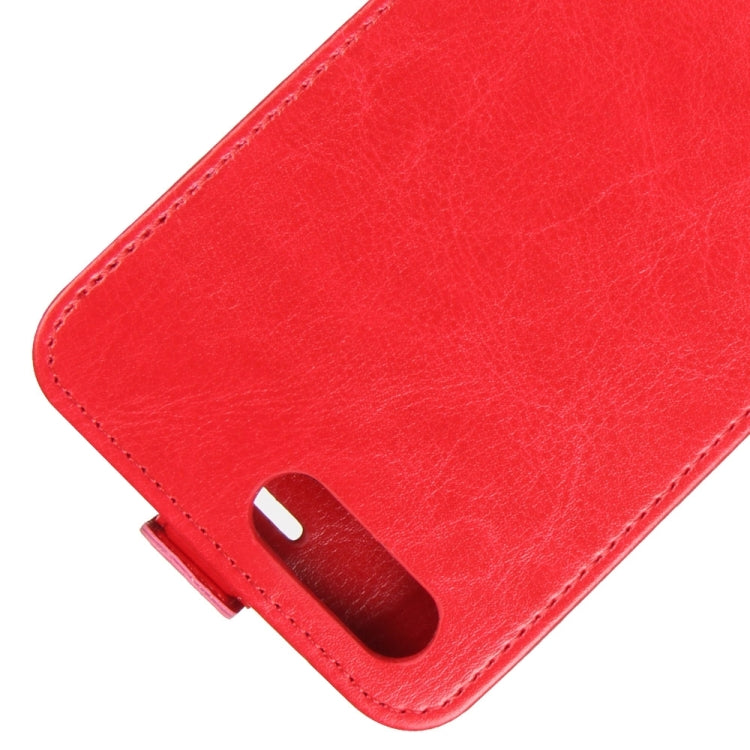 For OnePlus 5 Crazy Horse Texture Vertical Flip Leather Case with Card Slot & Photo Frame