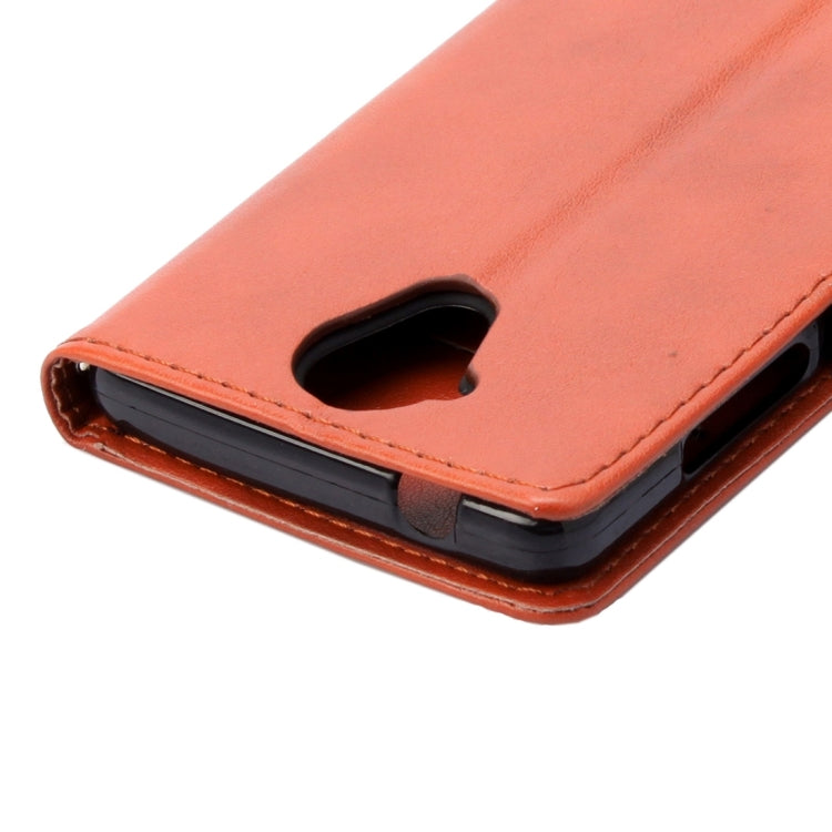 Pressed Flowers Horizontal Flip Leather Case for Wiko U Feel Lite, with Magnetic Buckle & Holder & Card Slots & Wallet