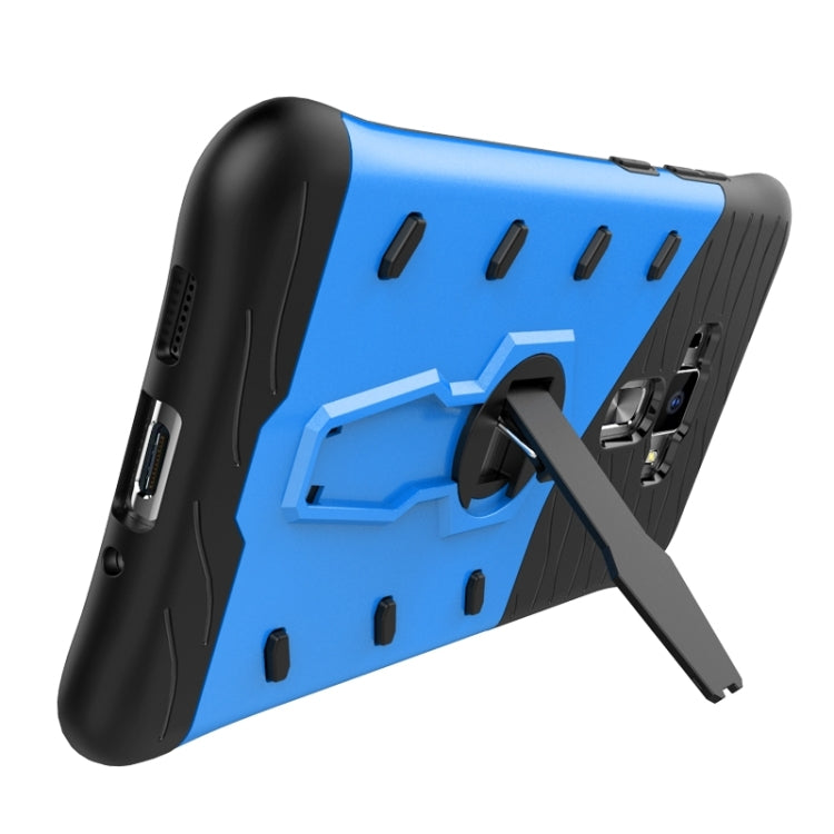 For ASUS ZenFone 3 / ZE552KL Shock-Resistant 360 Degree Spin Tough Armor TPU+PC Combination Case with Holder