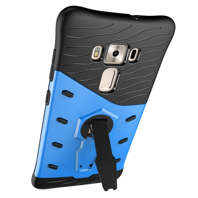 For ASUS ZenFone 3 Deluxe ZS570KL 5.7 inch Shock-Resistant 360 Degree Spin Tough Armor TPU+PC Combination Case with Holder