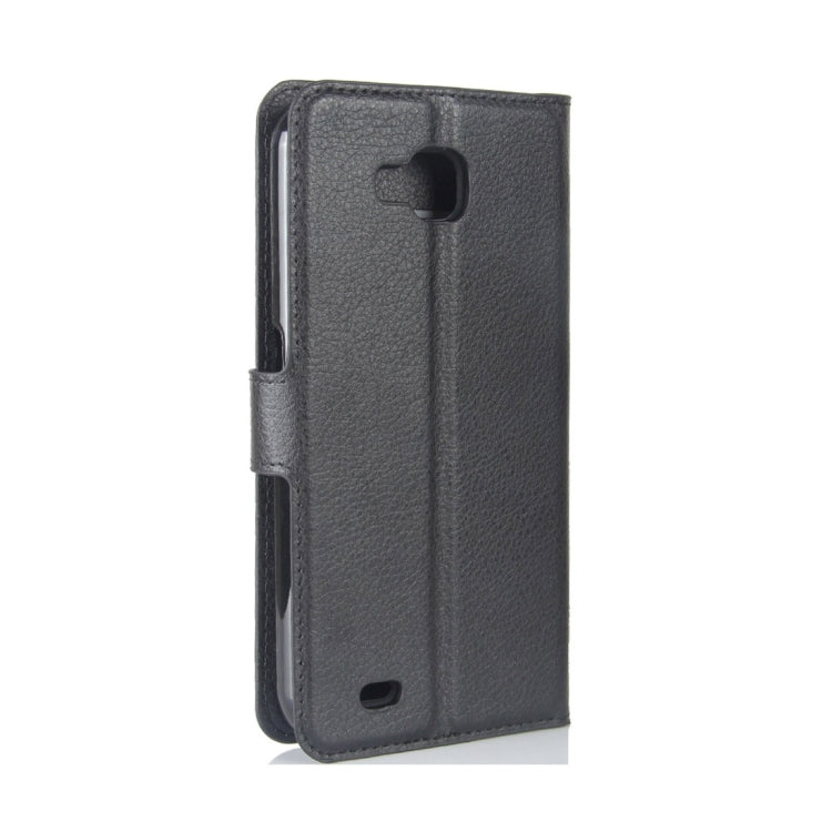 For LG X Venture Litchi Texture Horizontal Flip Leather Case with Holder & Card Slots & Wallet