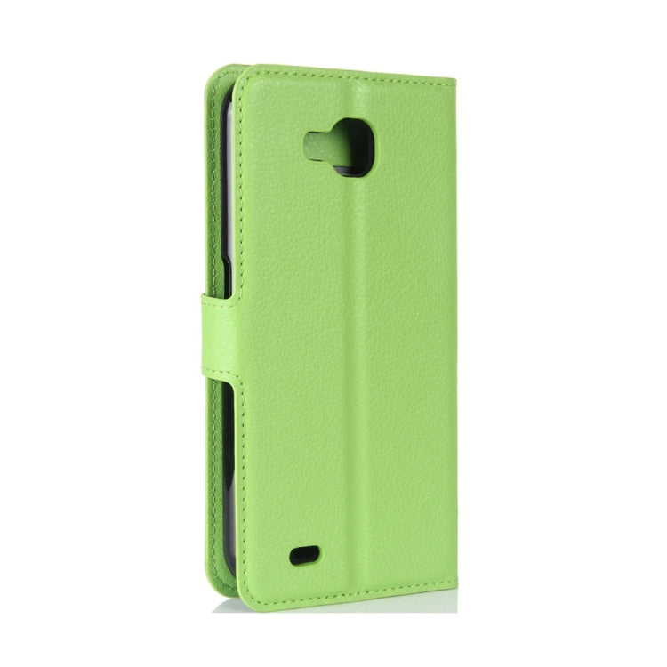 For LG X Venture Litchi Texture Horizontal Flip Leather Case with Holder & Card Slots & Wallet