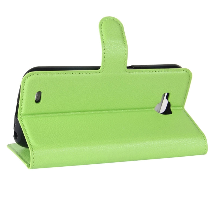 For LG X Venture Litchi Texture Horizontal Flip Leather Case with Holder & Card Slots & Wallet