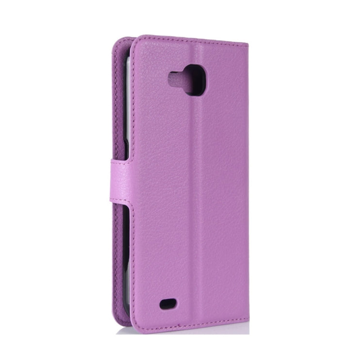 For LG X Venture Litchi Texture Horizontal Flip Leather Case with Holder & Card Slots & Wallet