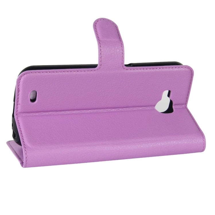 For LG X Venture Litchi Texture Horizontal Flip Leather Case with Holder & Card Slots & Wallet