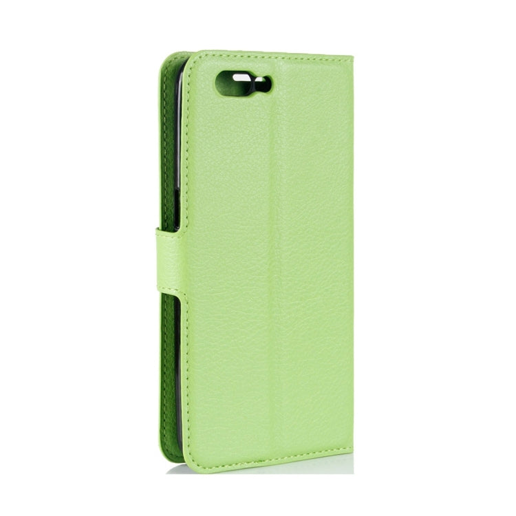 For OPPO  R11 Plus Litchi Texture Horizontal Flip Leather Case with Holder & Card Slots & Wallet