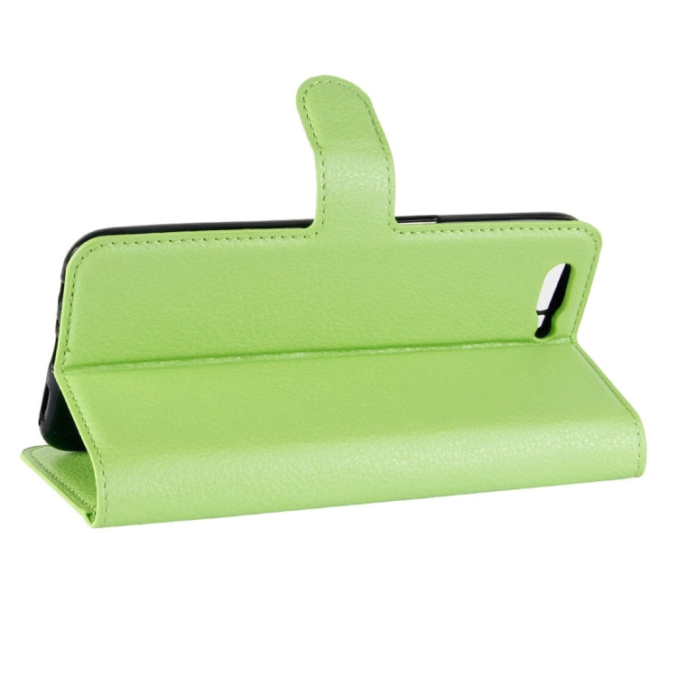 For OPPO  R11 Plus Litchi Texture Horizontal Flip Leather Case with Holder & Card Slots & Wallet