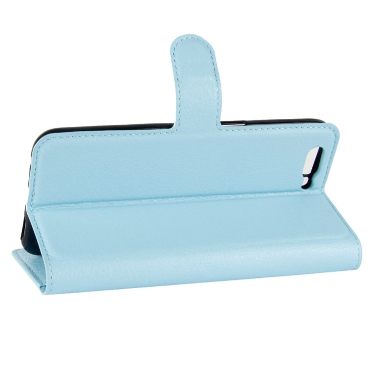 For OPPO  R11 Plus Litchi Texture Horizontal Flip Leather Case with Holder & Card Slots & Wallet