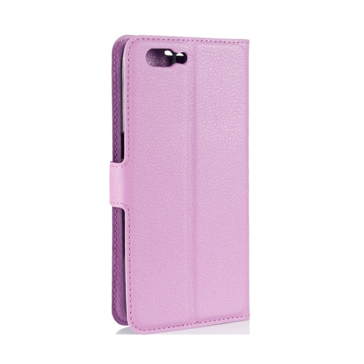 For OPPO  R11 Plus Litchi Texture Horizontal Flip Leather Case with Holder & Card Slots & Wallet