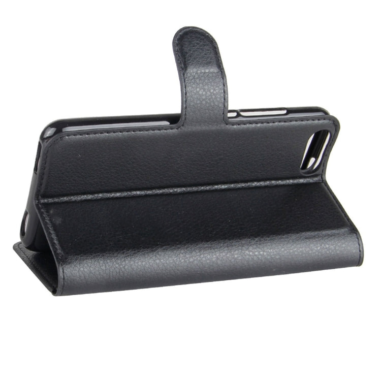 For Doogee Shoot 2 Litchi Texture Horizontal Flip Leather Case with Holder & Card Slots & Wallet