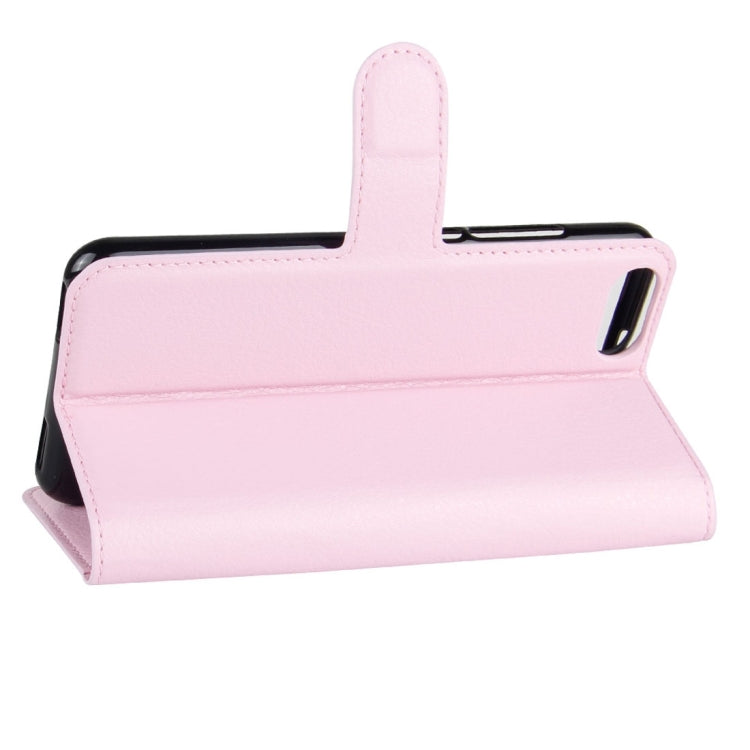 For Doogee Shoot 2 Litchi Texture Horizontal Flip Leather Case with Holder & Card Slots & Wallet