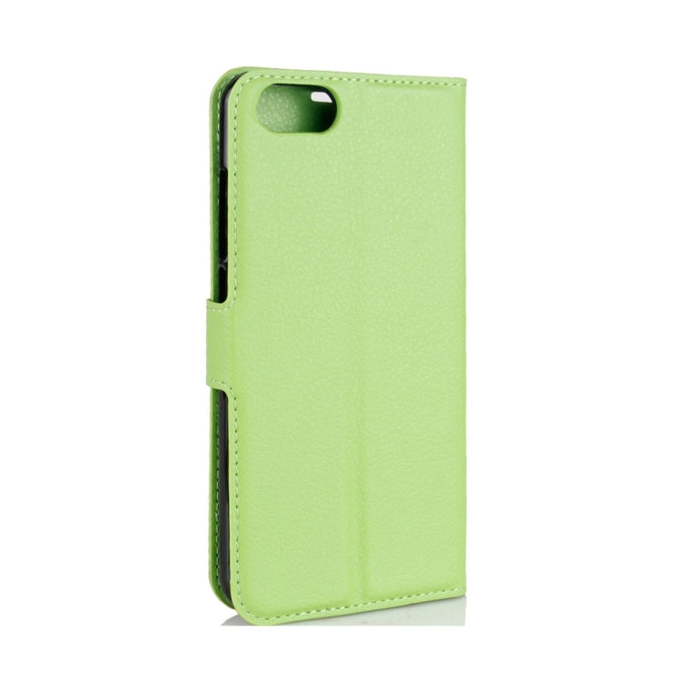 For Doogee Shoot 2 Litchi Texture Horizontal Flip Leather Case with Holder & Card Slots & Wallet