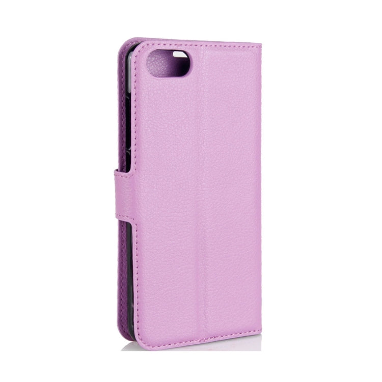 For Doogee Shoot 2 Litchi Texture Horizontal Flip Leather Case with Holder & Card Slots & Wallet