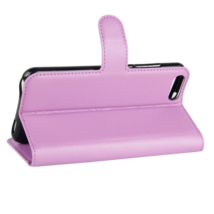 For Doogee Shoot 2 Litchi Texture Horizontal Flip Leather Case with Holder & Card Slots & Wallet