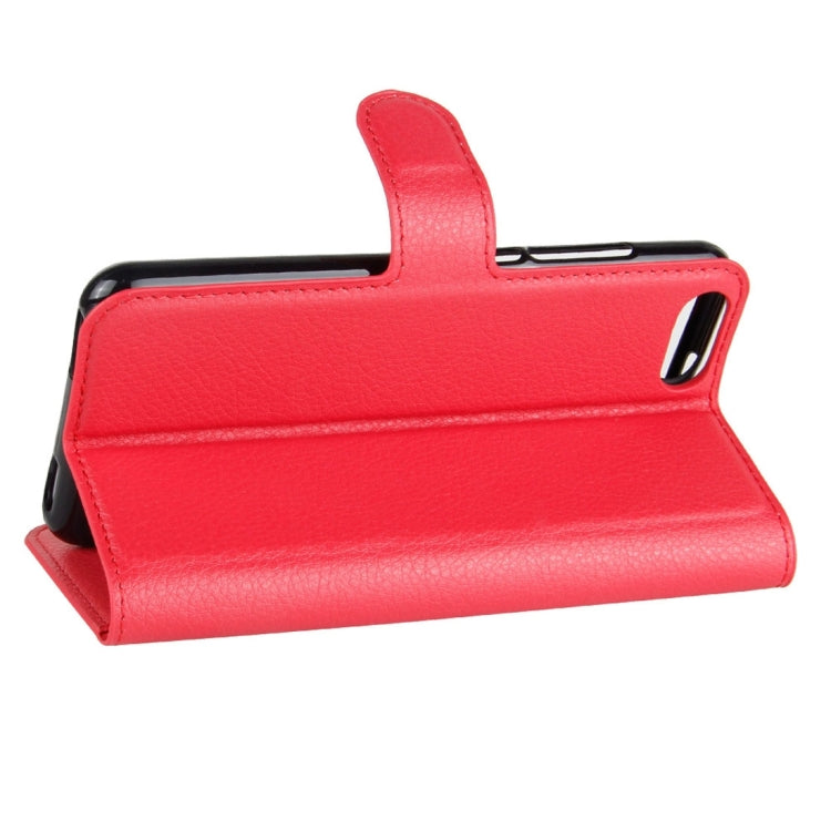 For Doogee Shoot 2 Litchi Texture Horizontal Flip Leather Case with Holder & Card Slots & Wallet