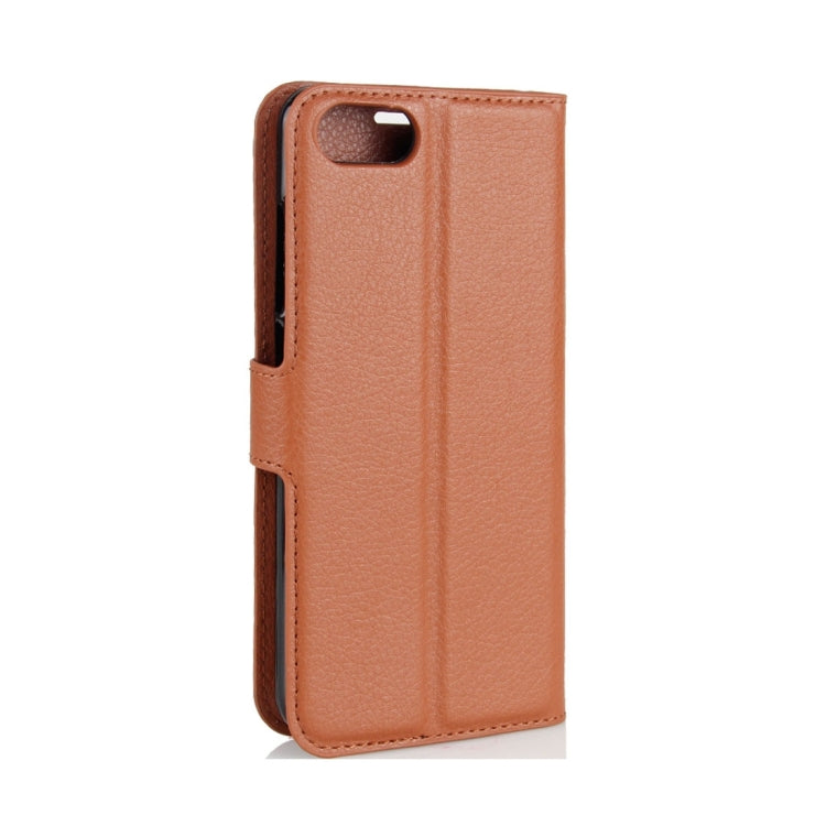 For Doogee Shoot 2 Litchi Texture Horizontal Flip Leather Case with Holder & Card Slots & Wallet