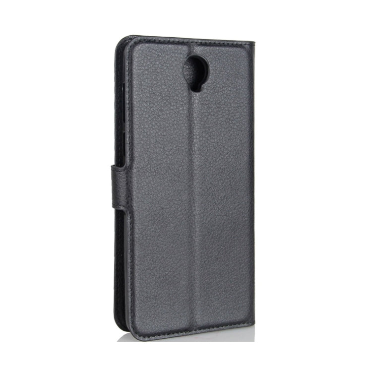 For Cubot Max Litchi Texture Horizontal Flip Leather Case with Holder & Card Slots & Wallet