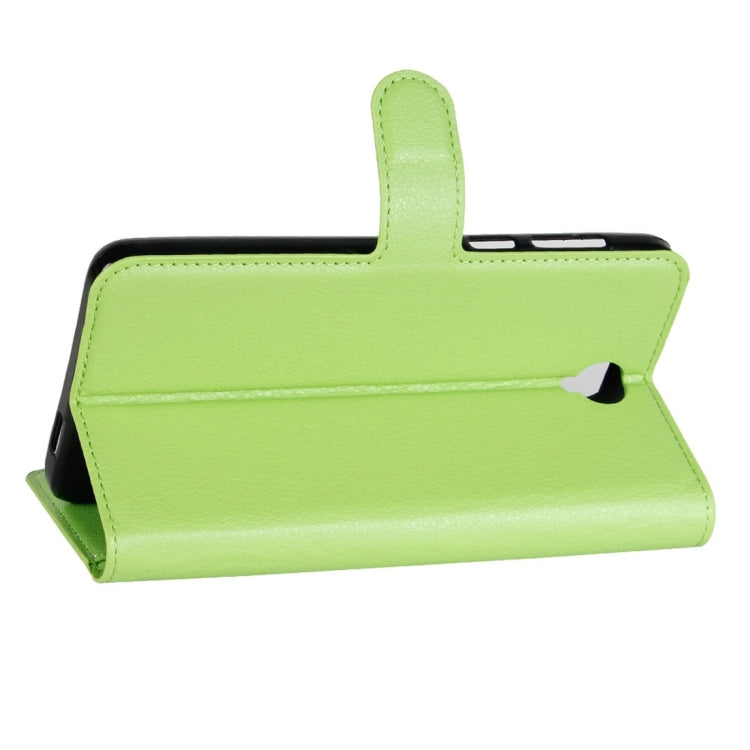 For Cubot Max Litchi Texture Horizontal Flip Leather Case with Holder & Card Slots & Wallet