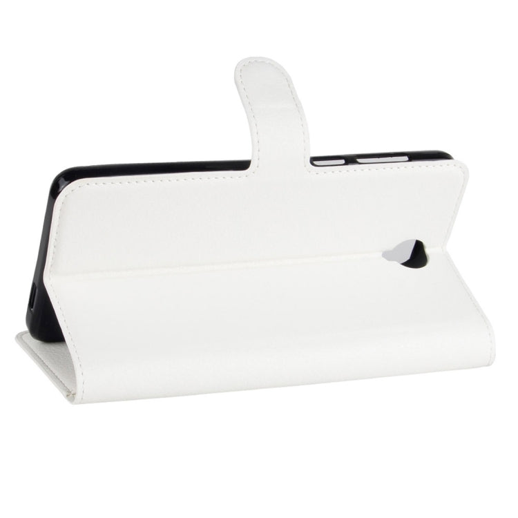 For Cubot Max Litchi Texture Horizontal Flip Leather Case with Holder & Card Slots & Wallet