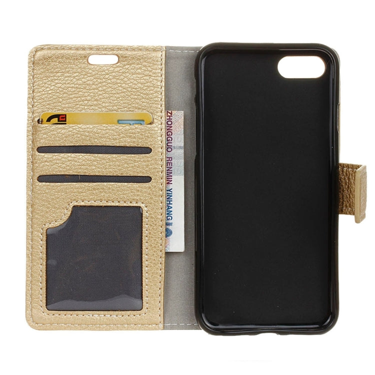 For Doogee Shoot 2 Litchi Texture Horizontal Flip Leather Case with Holder & Card Slots & Wallet & Photo Frame