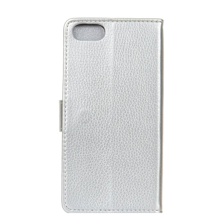 For Doogee Shoot 2 Litchi Texture Horizontal Flip Leather Case with Holder & Card Slots & Wallet & Photo Frame