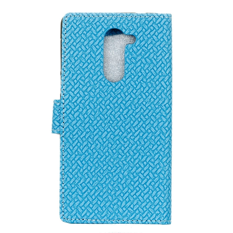 For Wileyfox Swift 2 Knit Texture Horizontal Flip Leather Case with Holder & Card Slots & Wallet & Photo Frame