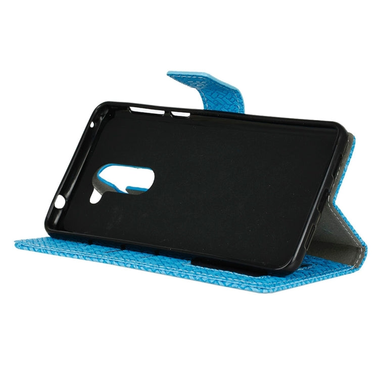 For Wileyfox Swift 2 Knit Texture Horizontal Flip Leather Case with Holder & Card Slots & Wallet & Photo Frame